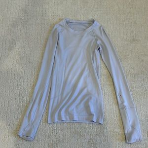 Lavender lululemon swiflty long sleeve!